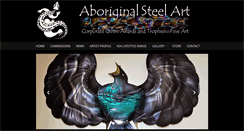 Desktop Screenshot of aboriginalsteelart.com